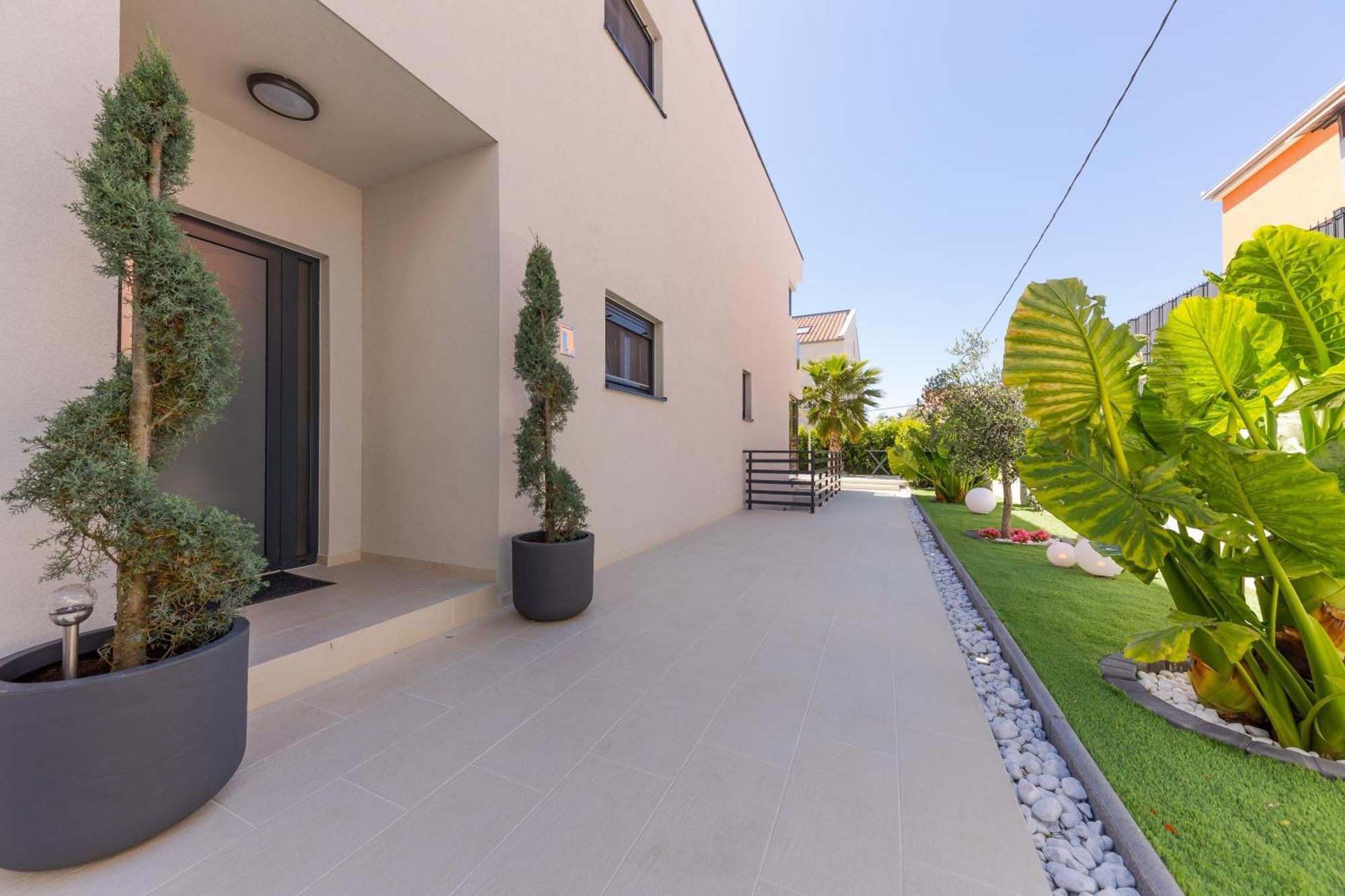 Luxury Villa My Wish With Pool Kastel Stari Bagian luar foto