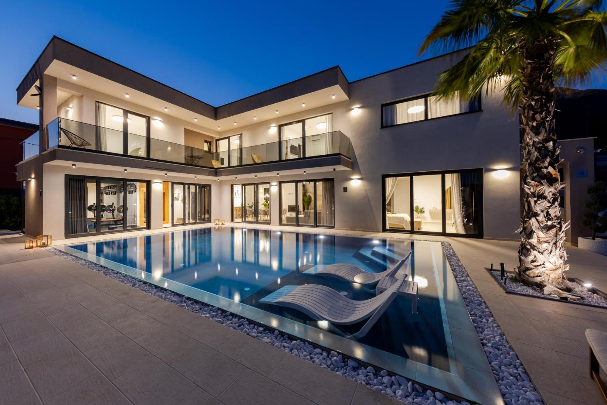 Luxury Villa My Wish With Pool Kastel Stari Bagian luar foto